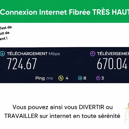 3 - Parking Gratuit - Métro 100m - Lille 20min - Le Montesquieu Roubaix
